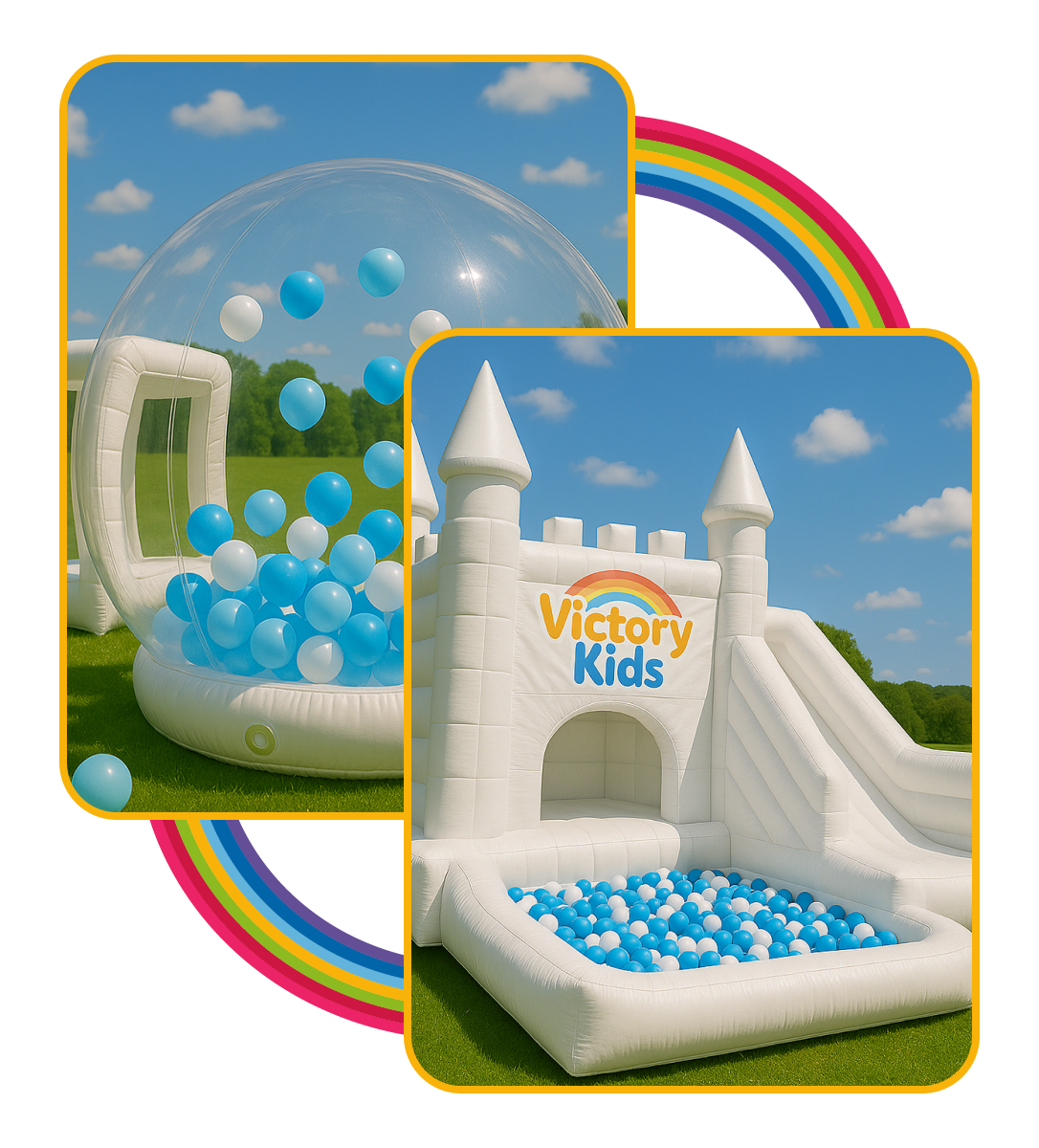 Beli dvorac i Bubble House